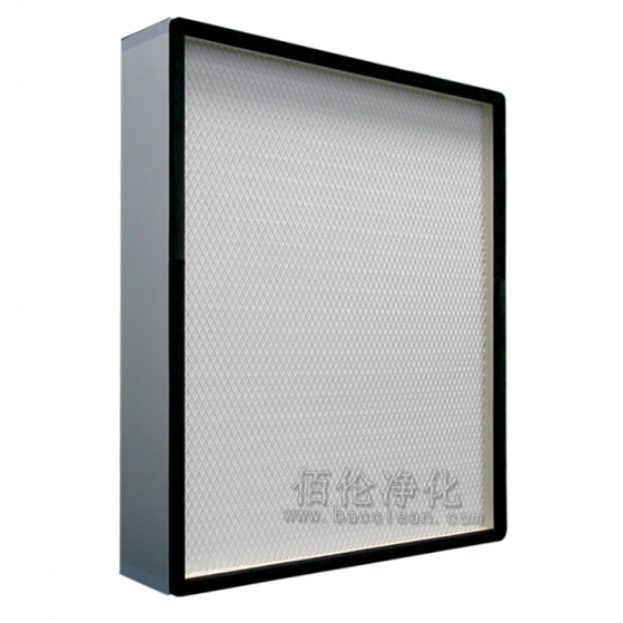 Mini-pleat HEPA air filter 0.3 micron hepa filter